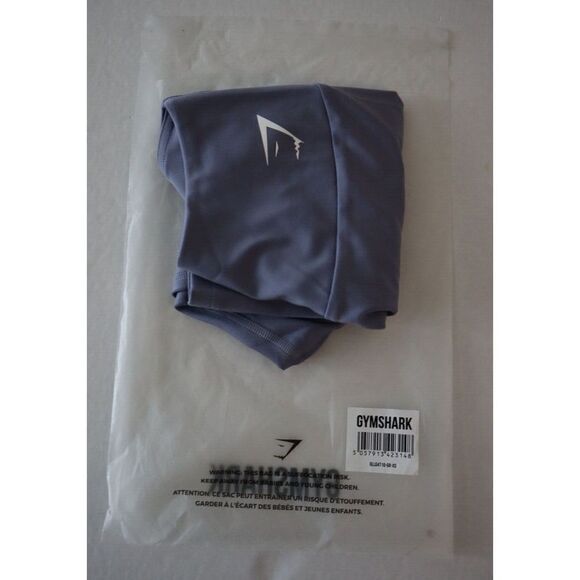 Gymshark GLLG4716 Women's Sz XS Light Blue High Rise Training Cropped Leggings - Picture 6 of 7